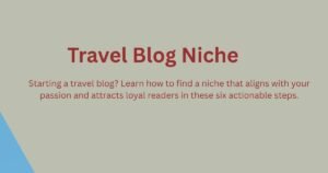 Travel Blog