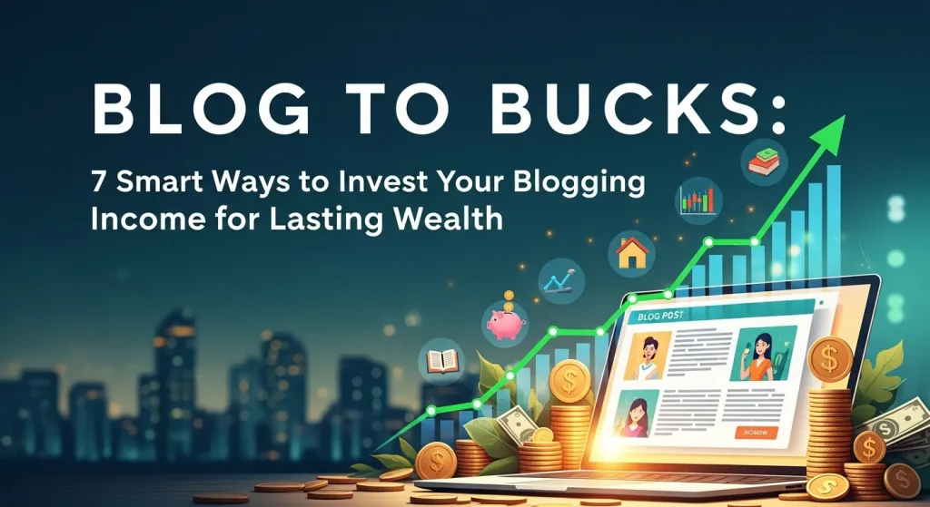 Invest Your Blogging Income Blogging Income for Lasting Wealth