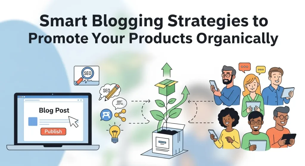 Smart Blogging Strategies Promote Your Products Organically